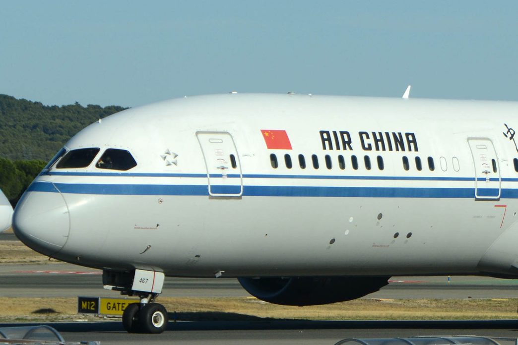 Boeing 787 de Air China.