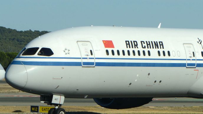 Boeing 787 de Air China.
