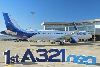 Primer Airbus A321neo entregado a Kuwait Airways.
