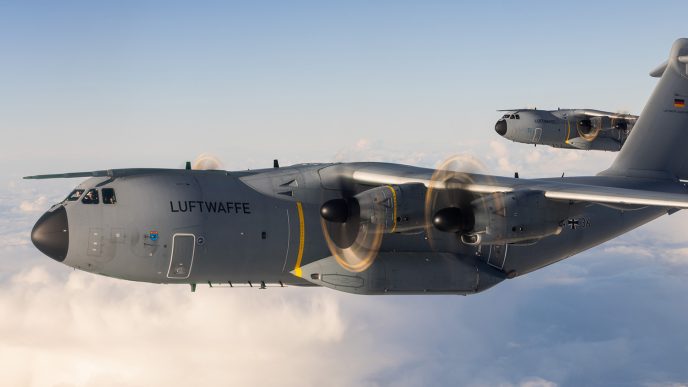Alemania cuenta con 48 A400M entrgados de 53 adquiridos.