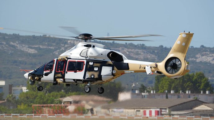 Primer vuelo del Airbus Helicopters H160M Guepard.
