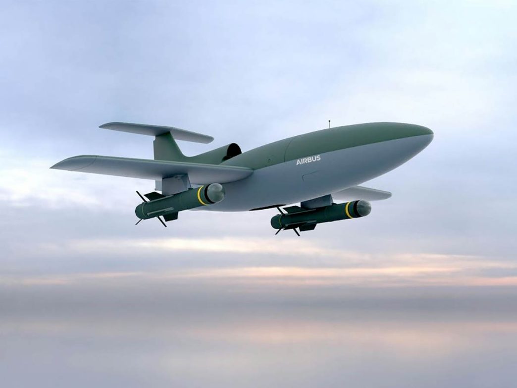 El nuevo UAV Airbus LOAD para combatir contra drones kamikace.