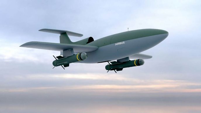 El nuevo UAV Airbus LOAD para combatir contra drones kamikace.