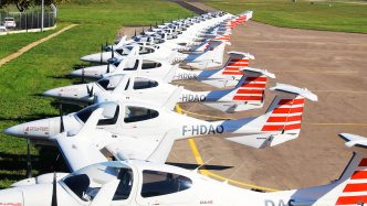 Aviones de Airways Aviation France en Montpellier.