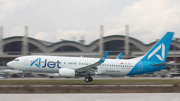Boeing 737-800 de Ajet.