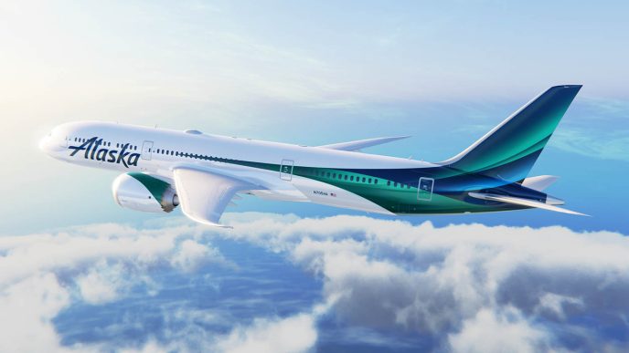 Nueva imagen corporativa de Alaska Airlines.