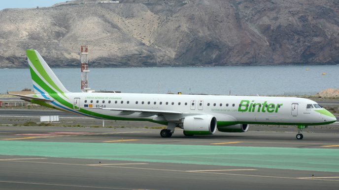 Binter Canarias volará desde Gran Canaria y Tenerife a Sevilla.