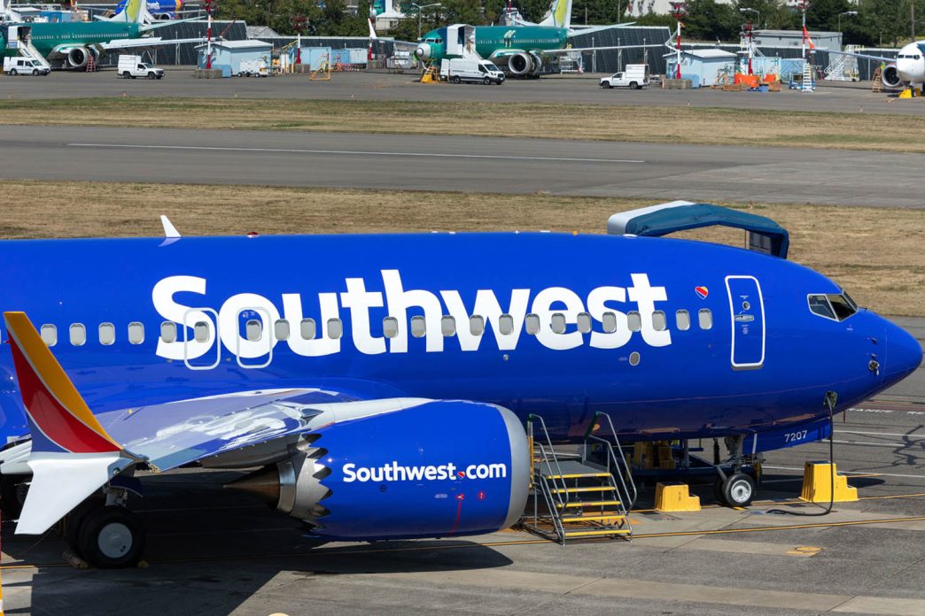 Southwest, Con 10 B-737 MAX, fue el cliente de Boeing que màs aviones recibió en el mes de junio.