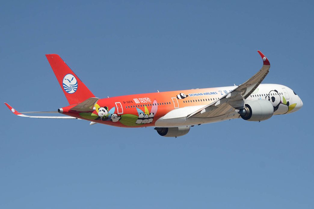 Boeing 787 de Sichuan Airlines.
