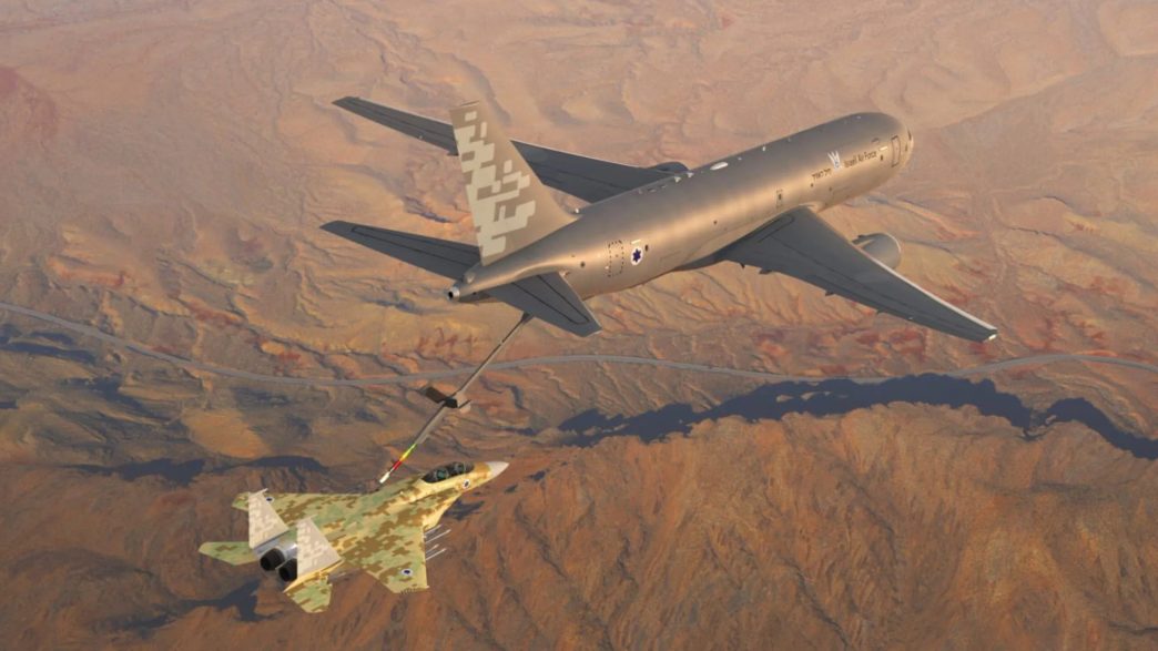 Además de Israel, los otros usarios del KC-46 son Estados Unidos, y Japón.