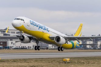 Airbus A321 de Cebu Pacific.