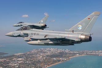 Alemania se prepara para la llegada del Eurofighter Quadriga.