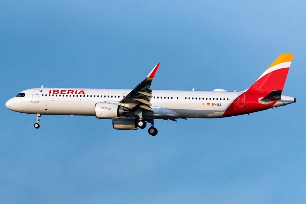 Entre las entregas de Airbus en marzo han estado dos A321XLR a Iberia. (Foto: Diego Ruiz de Vargas)