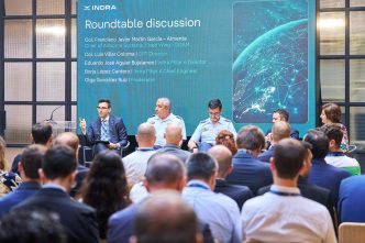 Un momento del evento sobre tenologías del NGWS/FCAS organizado por Indra.