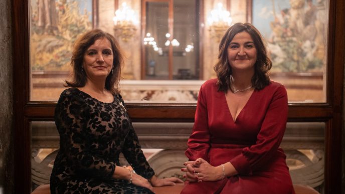 Isabel Maestre y nGema Martín del Burgo