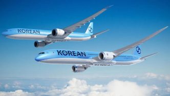 Korean Air ha adquirido 20 B-787 y 20 B-777-9 en marzo.