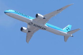 HL8571, el Boeing 787-10 número 125 ha sido entregado a Korean Air en julio.