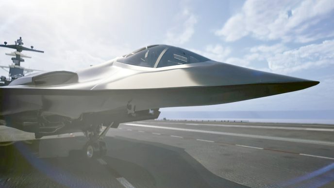 Nueva propuesta de Northrop-Grumman para el F/A-XX de la Marina de EE.UU.