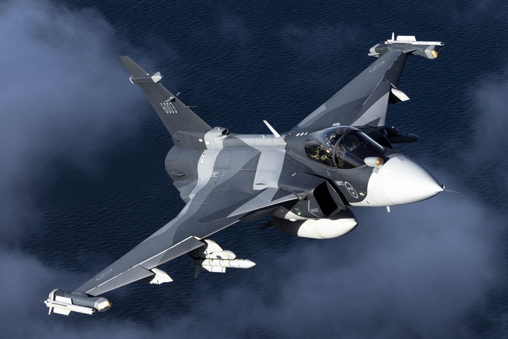 Saab JAS 39E Gripen.
