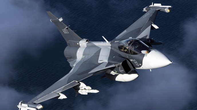 Saab JAS 39E Gripen.