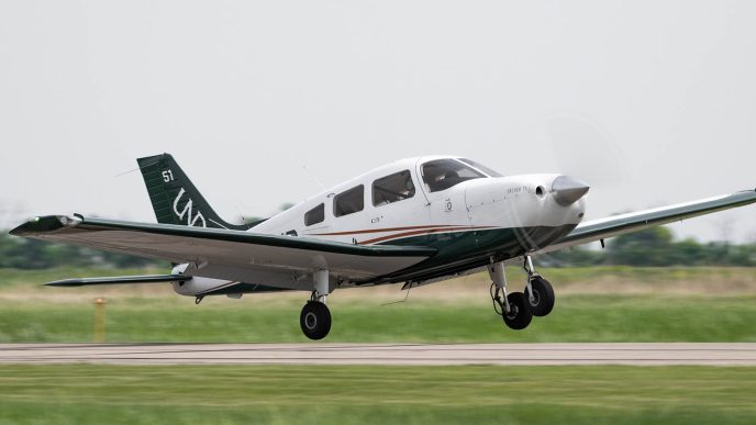 La Universidad de Dakota del Norte ha hecho el mayor pedido de aviones que hemos registrado en este período.