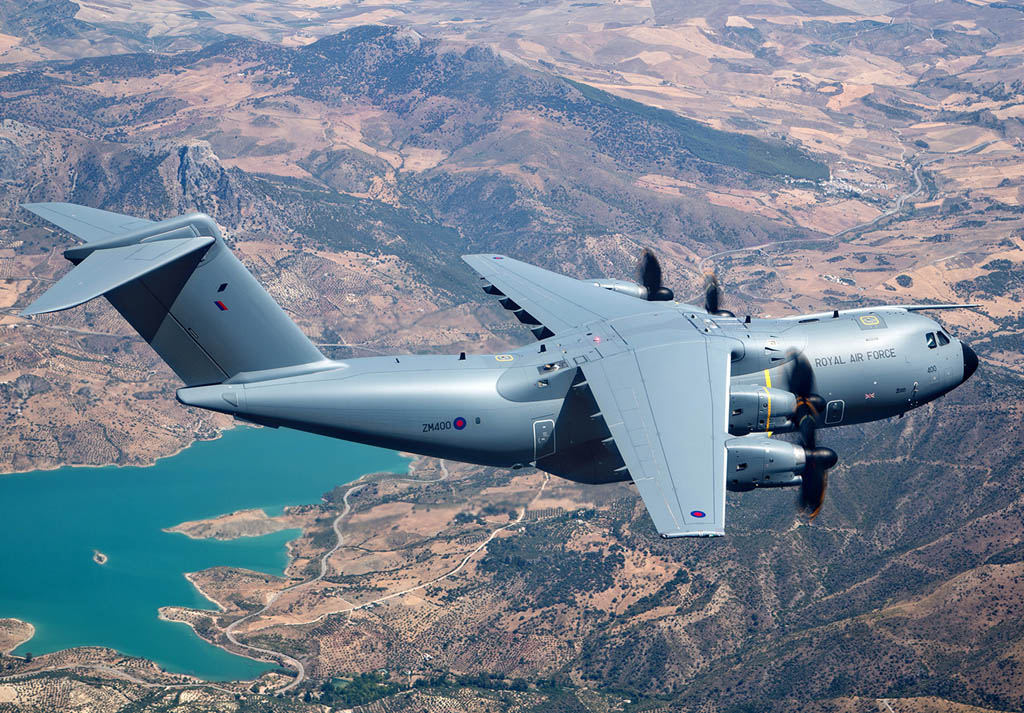 Primer Airbus Defense and Space A400M de la RAF