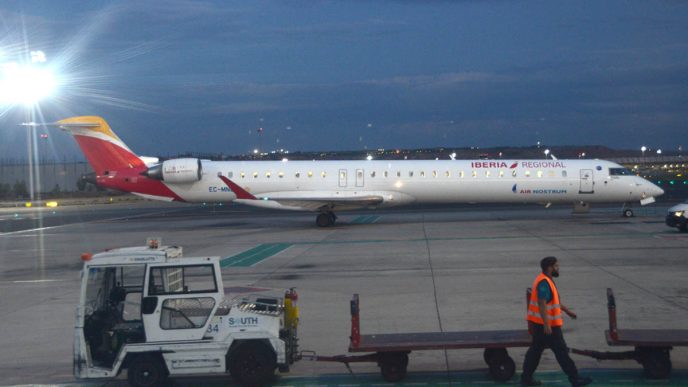 Bombardier CRJ1000 de Air Nostrum.