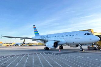 Airbus A320 de Braathens.