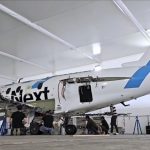 El Citation VII de Airbus Next en proceso de modificación.