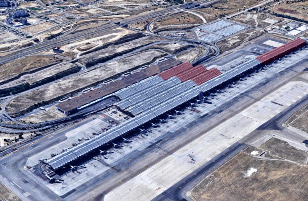 Ampliación hacia el norte de laT4 de Madrid-Barajas.