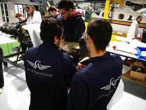 Unos 1.600 alumnos se estçan forando actualmente en los cuatro centros de Aviation Group.