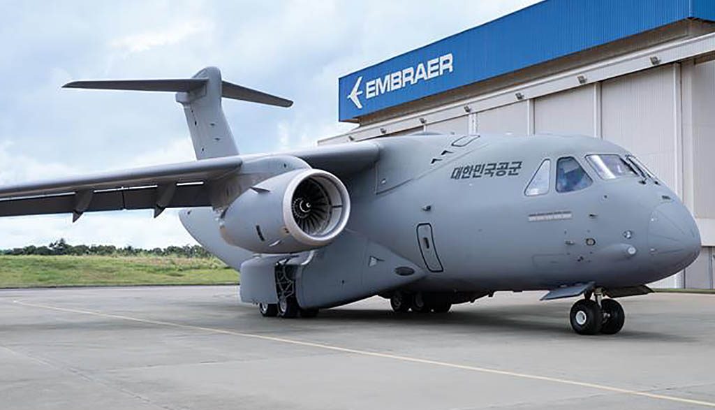 Primer Embraer C-390 para Corea del Sur.