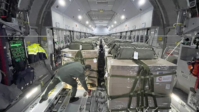 Airbus aumentará la capacidad maxima de carga del A400M a 40 toneladas.
