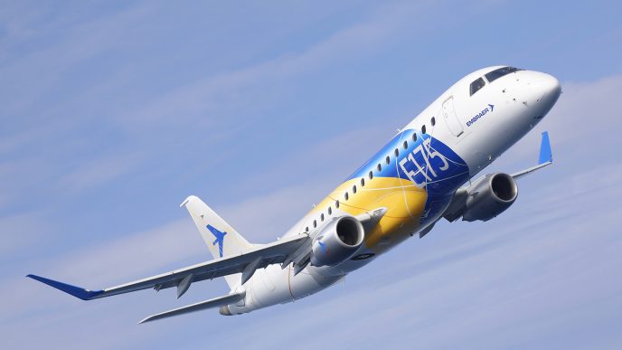 Embraer ofrece a India montar allí el E175 si lo compran para el el concurso del Avión Regional de Transporte.