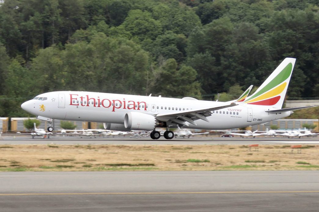 Uno de los 22 Boeing 737-8 que opera actualmente Ethiopian Airlines.