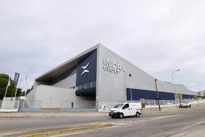 Instalaciones de Indra en el polígono Las Quemadas de Córdoba.