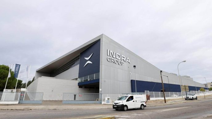 Instalaciones de Indra en el polígono Las Quemadas de Córdoba.