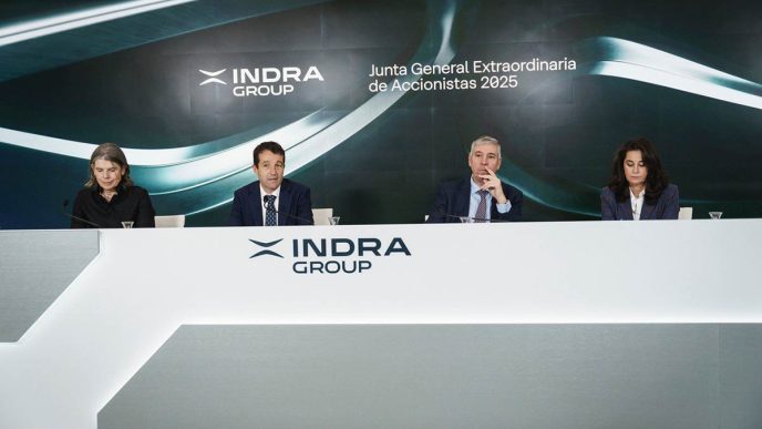 Indra celebra una junta extraoridnaria de accionists para aprobar la compra de Hispasat.