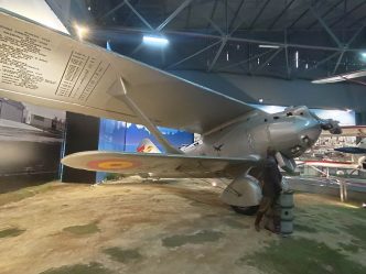 El Breguet XIX Bidón Jesus del Gran Poder, uno de los aviones de los granes raids españoles que se conservan.