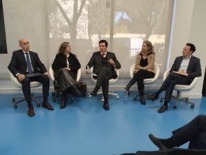 Ponentes en la jornada organizada por Aertec sobre sostenibilidad.