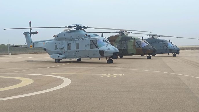 Airbus Helicopters ha ntrgado trs NH90 a las fuerzas armadas españolas hoy 18 de diciembre.