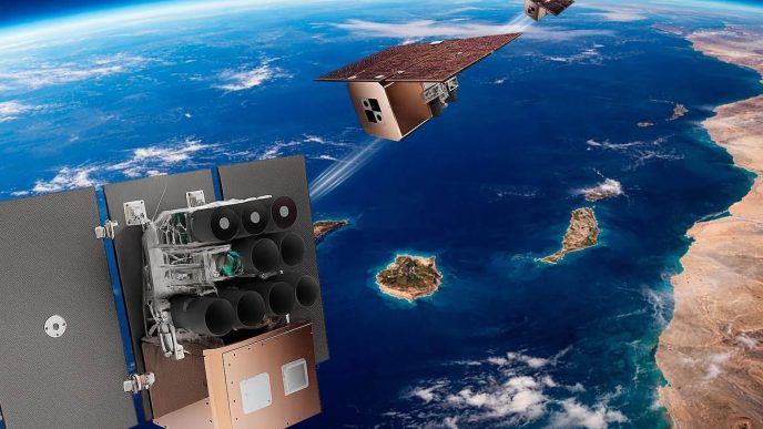 Diseño conceptual de los satélites de la Constelación islas Canarias.