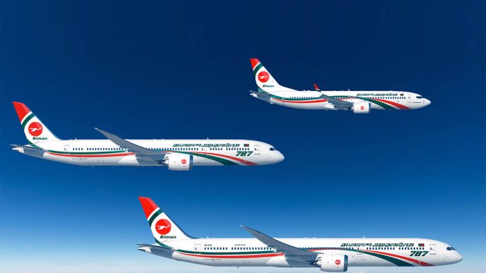 Biman Bangladesh ha cursado a Boeing su mayor pedido de la historia.