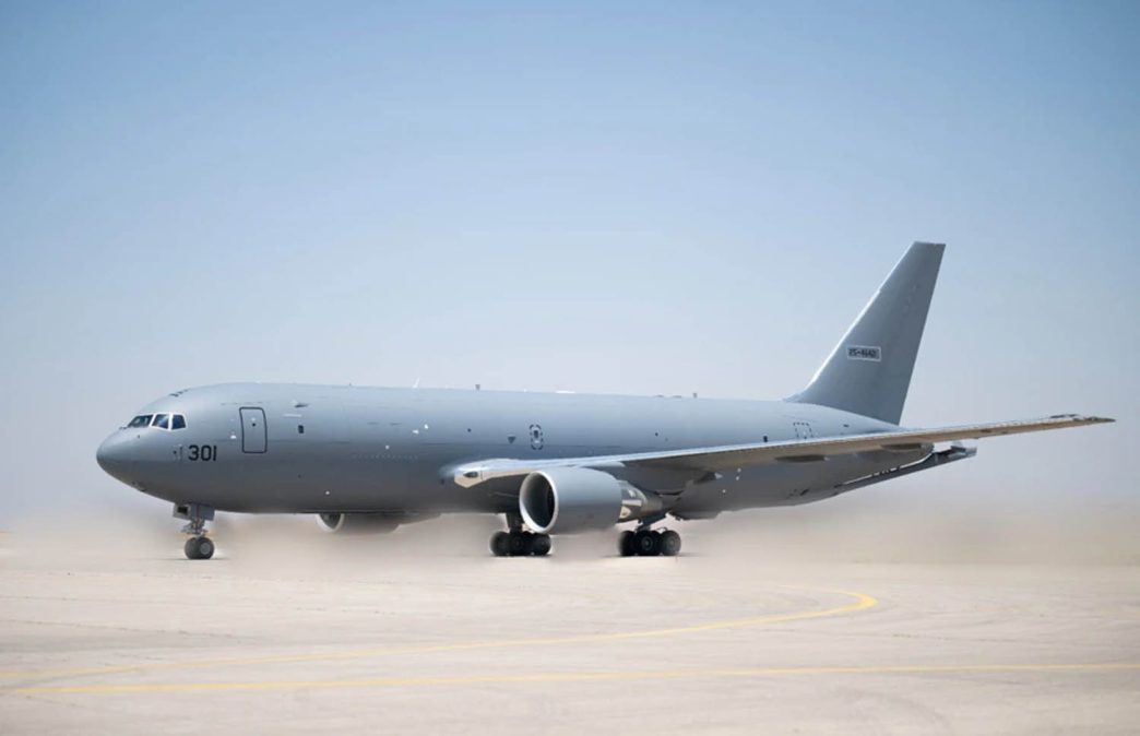 LLegada a Israel del primero de seis Boeing KC-46i.