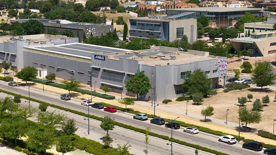 Edificio del Campus Digital de Airbus Helicopters en Albacete.
