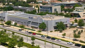 Edificio del Campus Digital de Airbus Helicopters en Albacete.