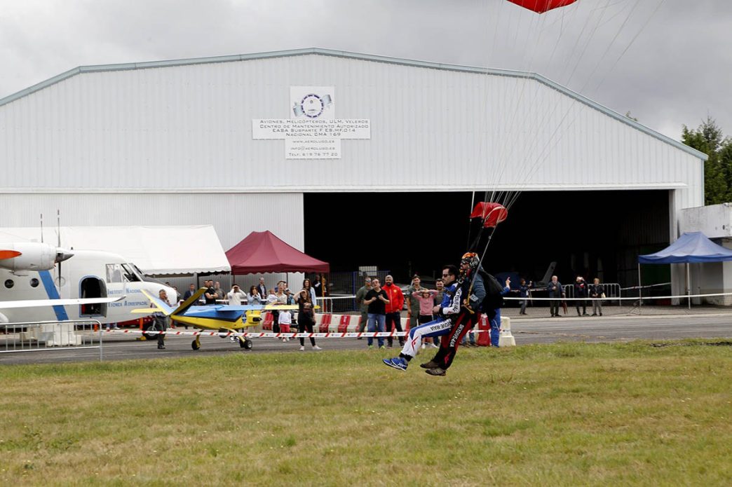 Actividades durante el Critérium Aeronáutico de Galicia.