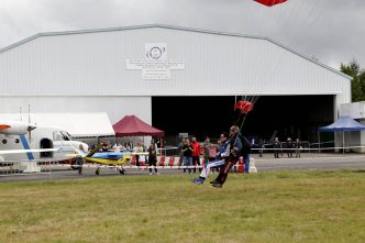 Actividades durante el Critérium Aeronáutico de Galicia.