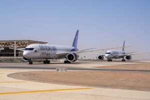 Llegada a Riyadh de los Boeing 787 de Riyadh Air.